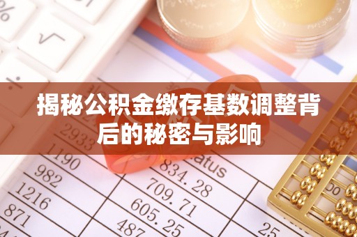 耀州揭秘公积金缴存基数调整背后的秘密与影响