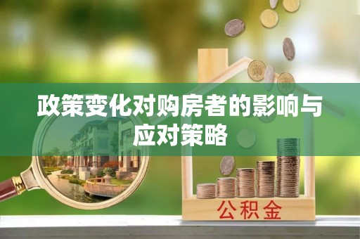 耀州政策变化对购房者的影响与应对策略