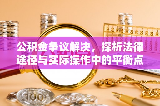 耀州公积金争议解决，探析法律途径与实际操作中的平衡点